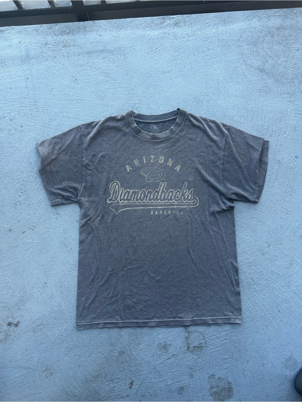 Arizona Diamondbacks grey baseball tee